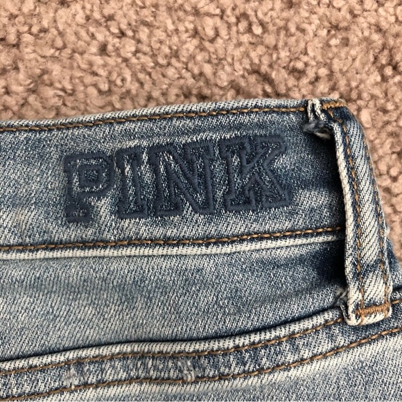Pink Victoria’s Secret Denim Short Womens 4 - Picture 10 of 10